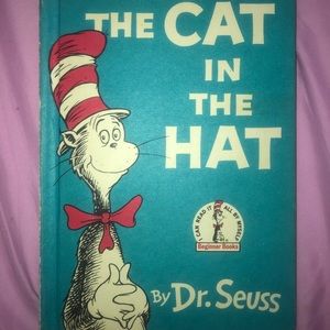 Vintage hardcover Cat in The Hat by Dr.Seuss